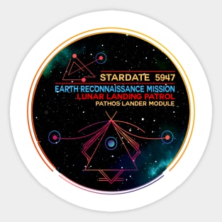 Lost Lunar Patrol - Pathos Landing Module Sticker